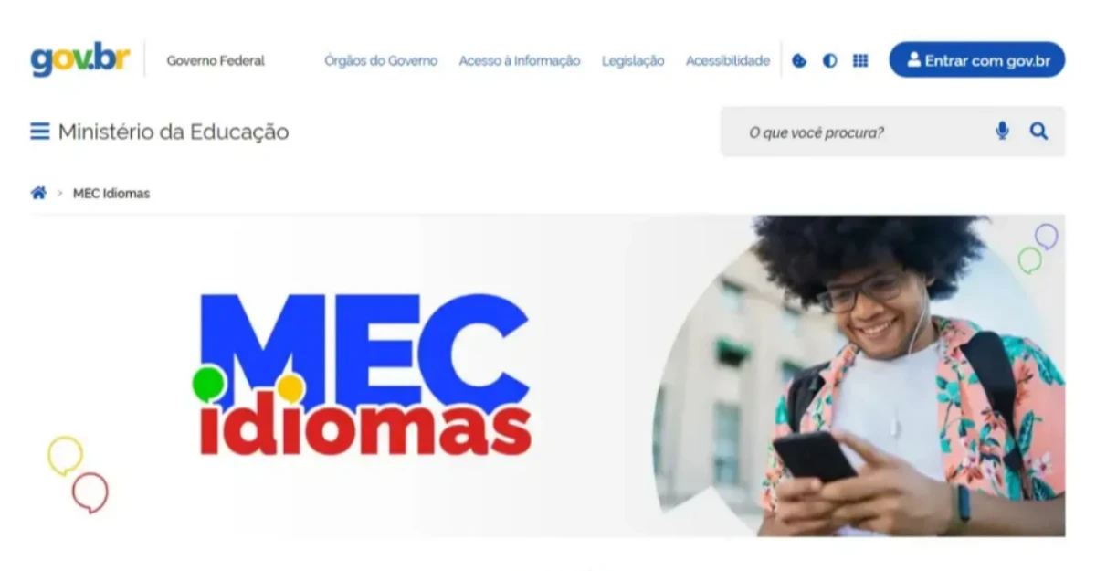 MEC Idiomas oferta aulas gratuitas de inglês e espanhol