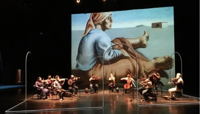 Orquestra Sinfônica do Paraná estreia concerto virtual em parceria com o Instituto Portinari