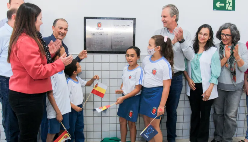 Nova escola municipal é inaugurada no Jardim Olímpico de Maringá