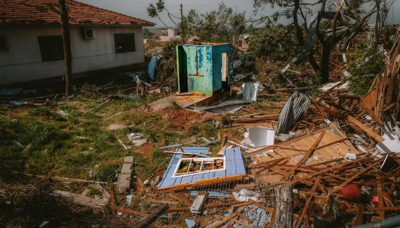Paraná registrou cinco tornados em apenas três meses