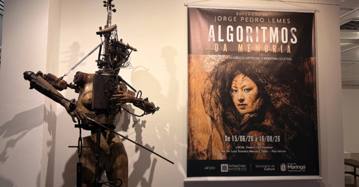 Teatro, exposições e oficinas estão na agenda cultural gratuita desta semana em Maringá