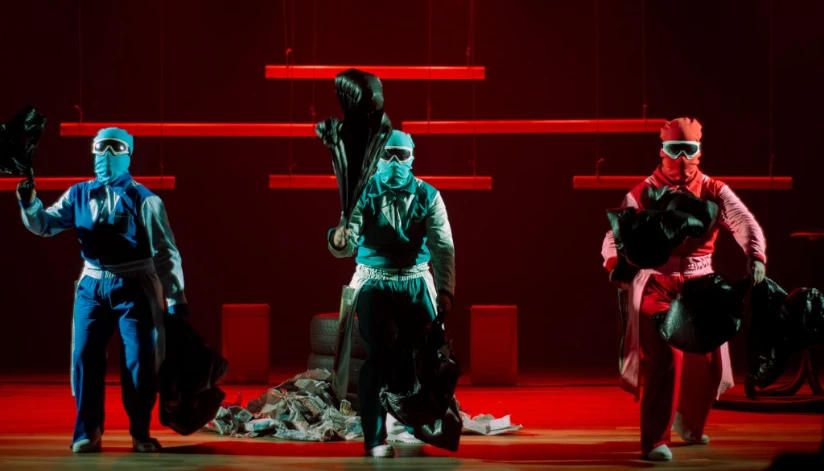 Grupo Batucar faz últimas apresentações de “Ritornelo” no Arena das Artes