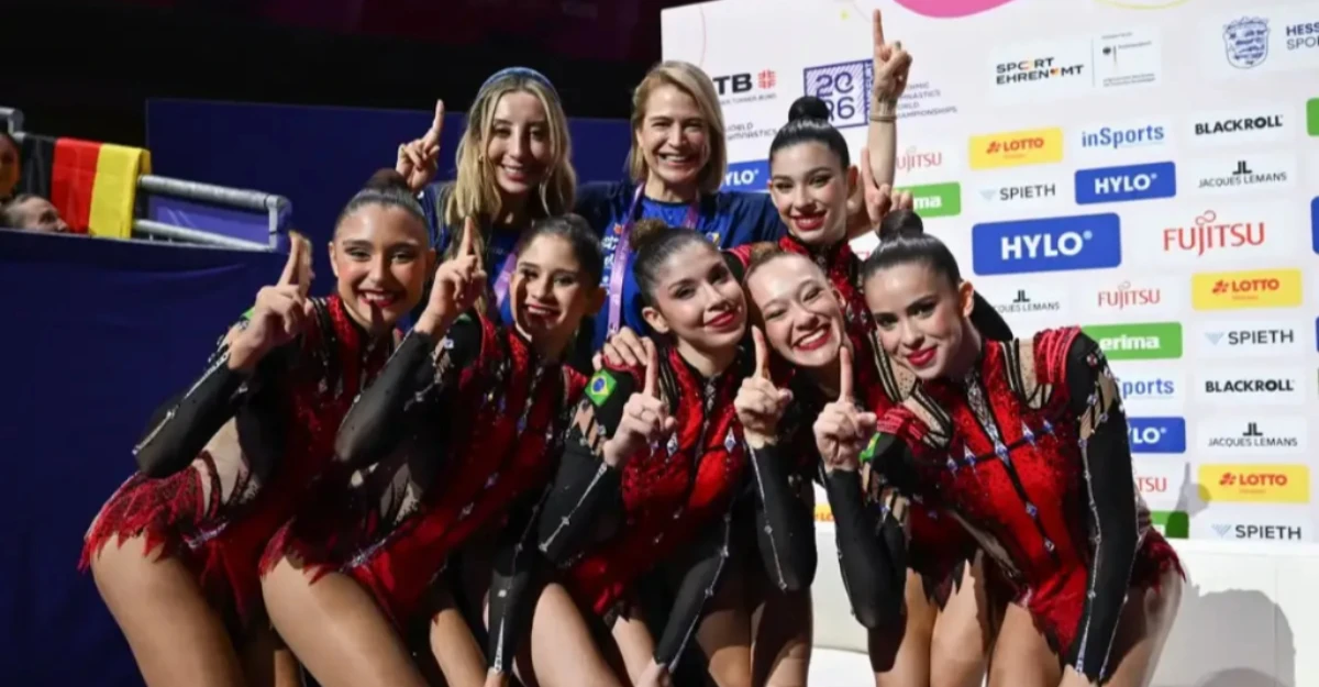 Brasil faz história e leva dois ouros no Mundial de Ginástica Rítmica