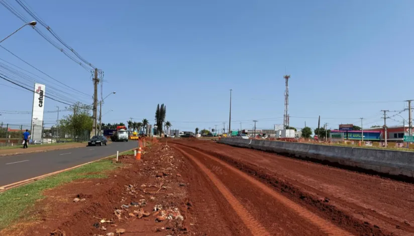 Obra do novo Trevo do Catuaí altera tráfego de veículos na região a partir desta terça (1º)