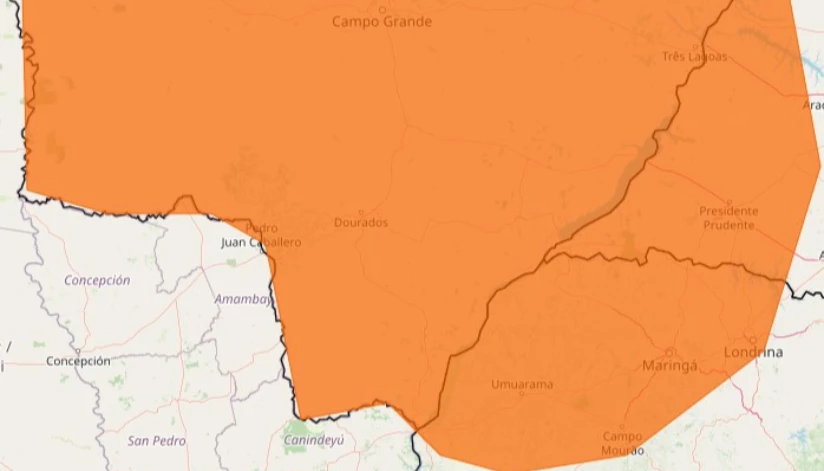 Região de Maringá é incluída em alerta de tempestades do Inmet; saiba mais