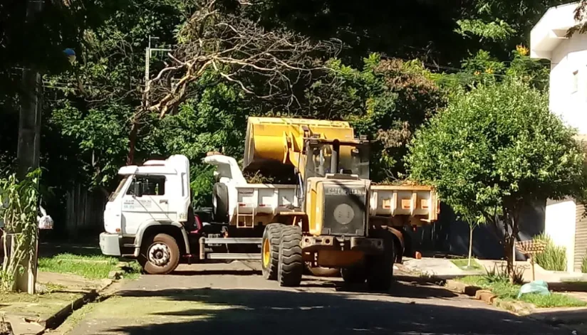 Prefeitura já recolheu 1,5 mil toneladas de galhos e troncos; força-tarefa continua