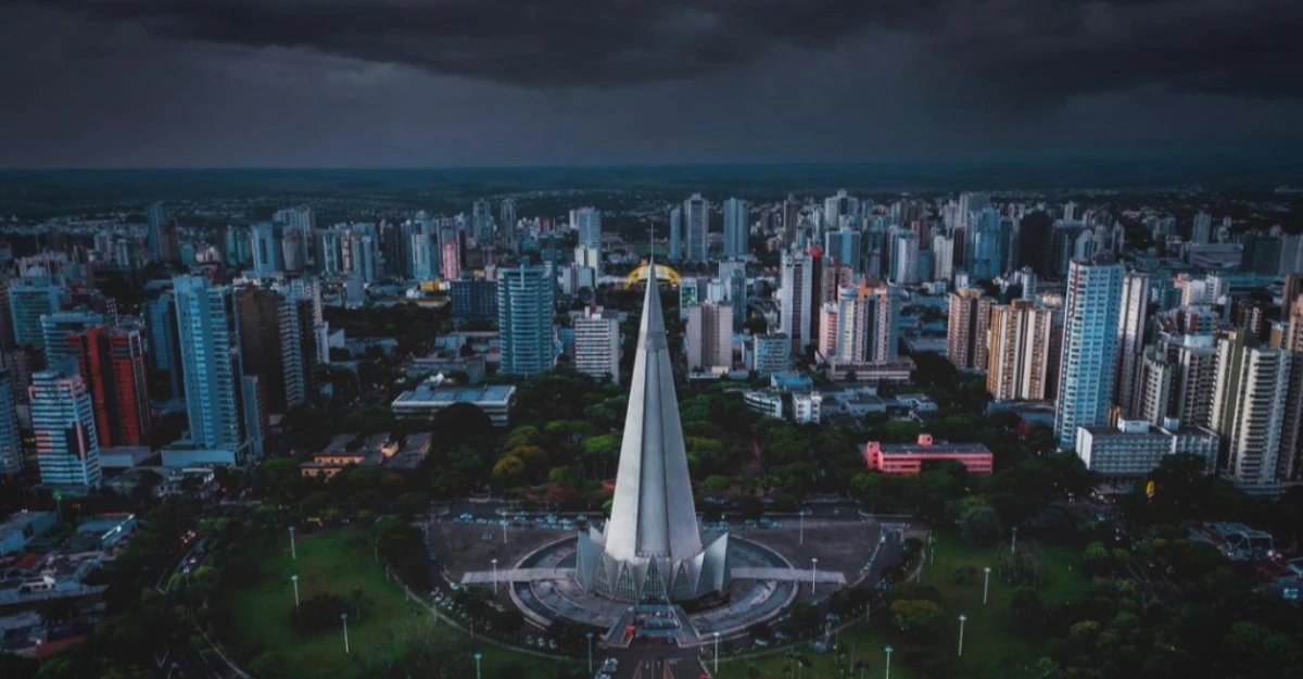 Tempo volta a ficar instável em Maringá neste final de semana; veja a previsão completa