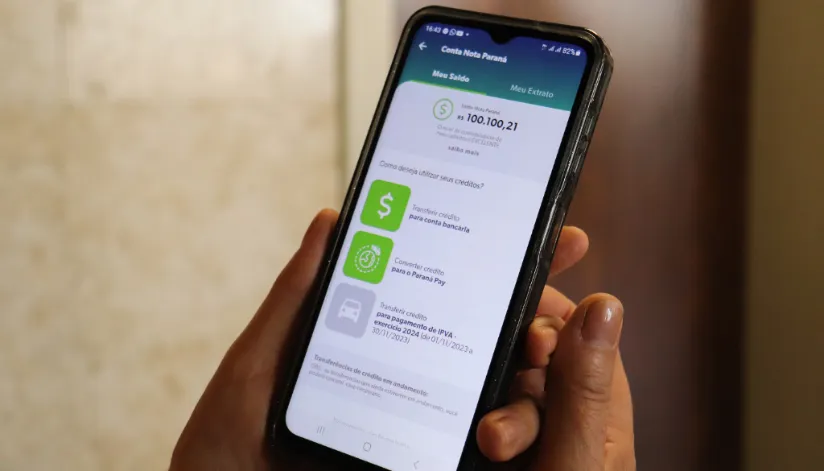 Mais de R$ 28 milhões em créditos do Nota Paraná serão devolvidos nesta segunda (11)