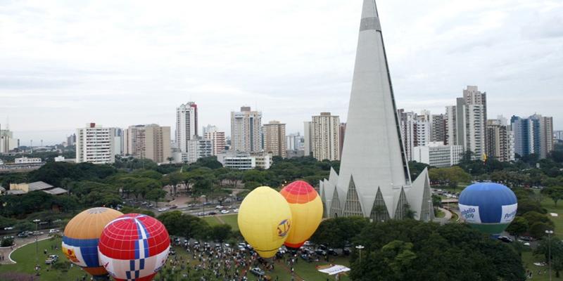 Campeonatos de balonismo movimentam economia de Maringá