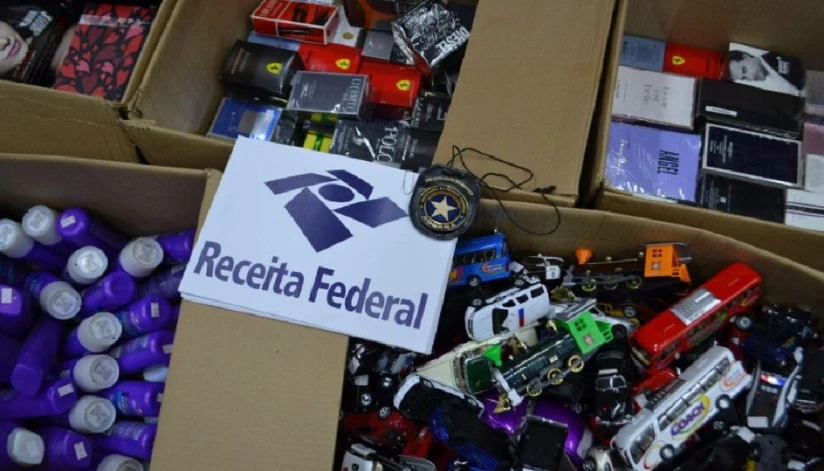 Bazar com itens doados pela Receita Federal acontece em Maringá neste sábado (7)