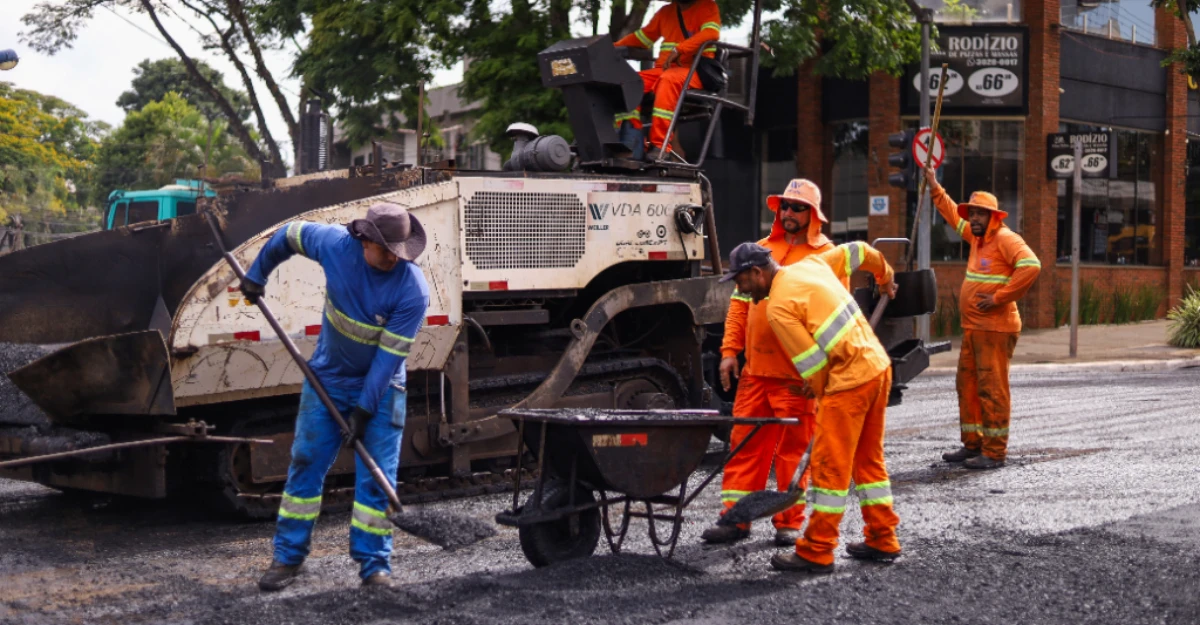 Obras de recapeamento da Avenida Mauá alteram tráfego na região; confira rotas alternativas