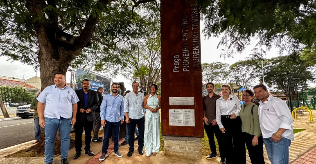 Nova Praça do Jardim Liberdade é entregue com atrações para toda a família