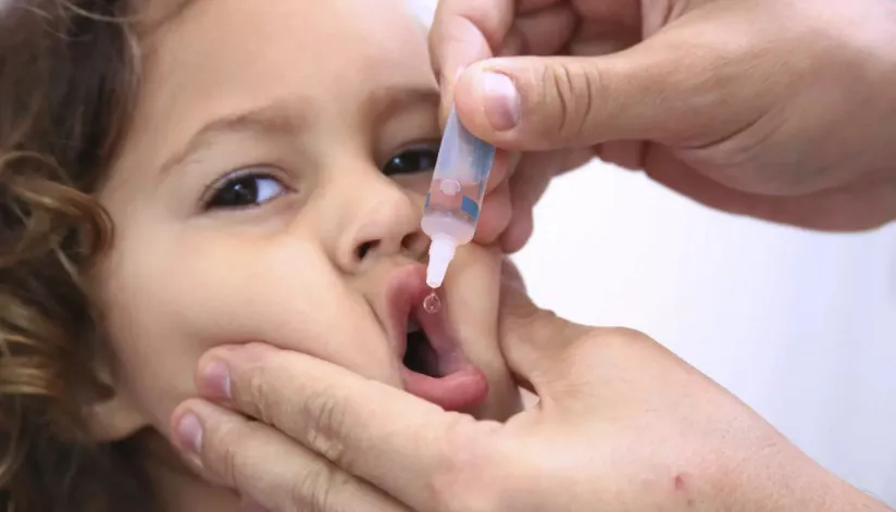 Índice de vacinação infantil contra pólio está abaixo de 50% em Maringá