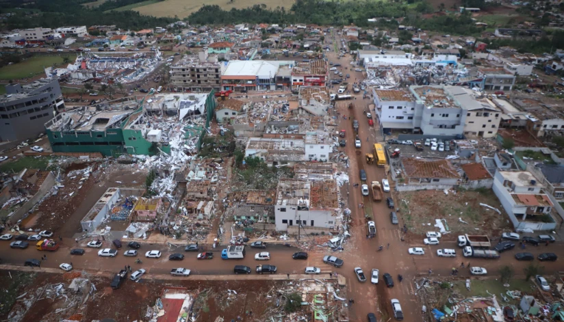 Paraná foi atingido por três tornados com ventos de até 330 km/h, confirma Simepar