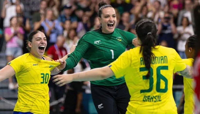 Destaque na estreia do handebol brasileiro em Paris, goleira Gabi Moreschi é maringaense