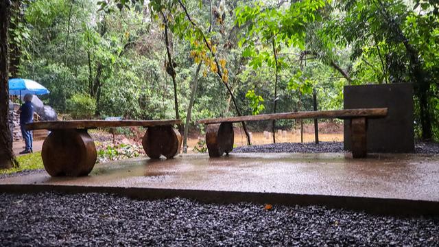 Veja fotos de como ficou a nova gruta do Parque do Ingá 