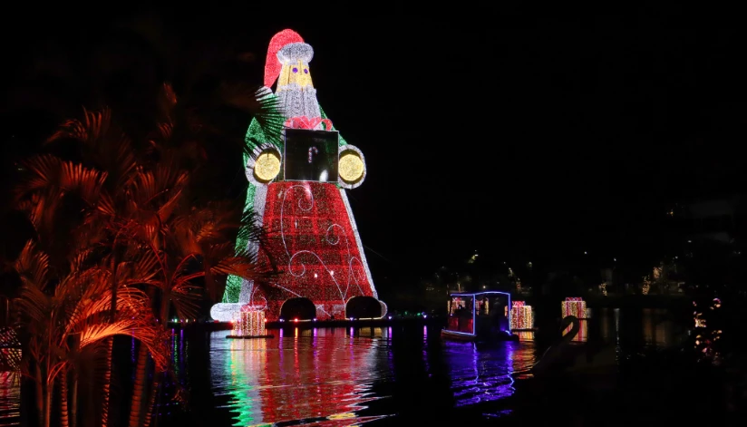 Reconhecido pelo Guinness World Record, maior Papai Noel do mundo fica no Paraná