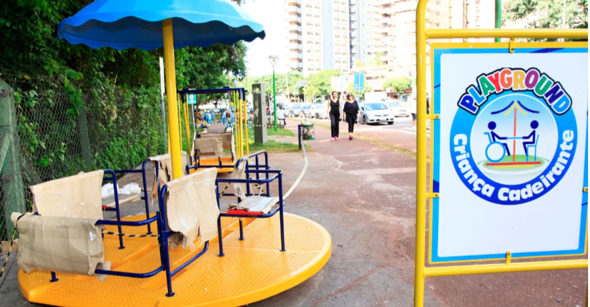 Primeiro parque inclusivo para crianças com deficiência será inaugurado em Maringá
