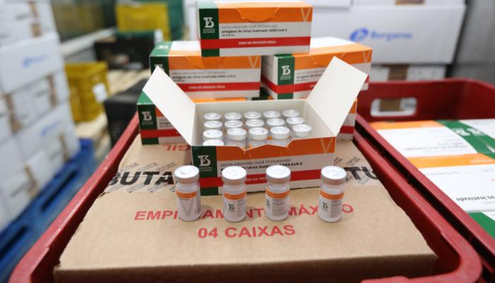 Novo lote da vacina CoronaVac chega ao Paraná