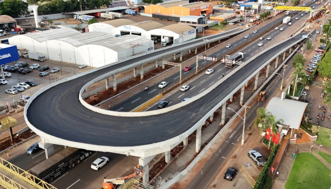 Obras de novos viadutos de Sarandi entram na etapa final