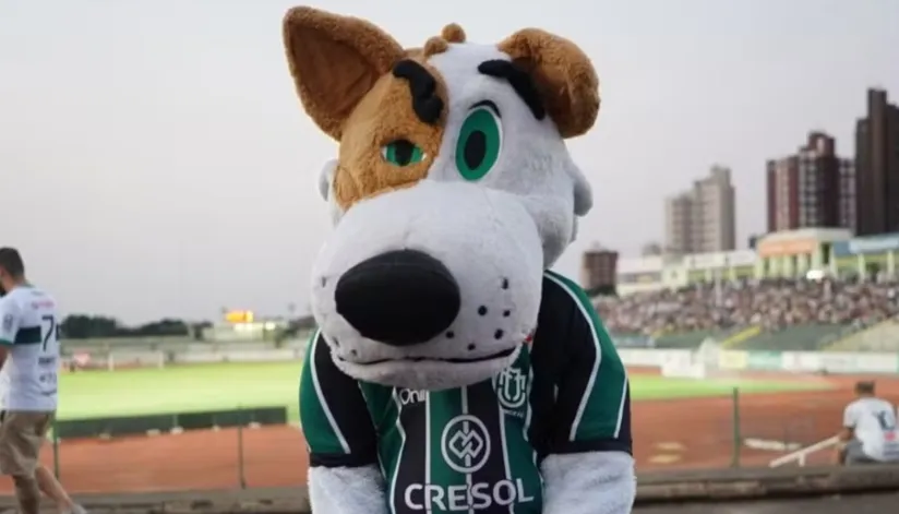 Mascote do Maringá FC é agredido em partida da Série D; clube publica nota de repúdio