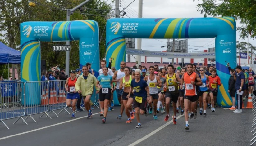 Circuito Sesc de Corridas passa por Maringá em novembro; saiba como participar