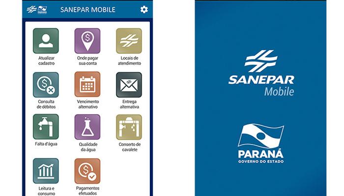 Cliente da Sanepar poderá acessar serviços pelo celular ou tablet