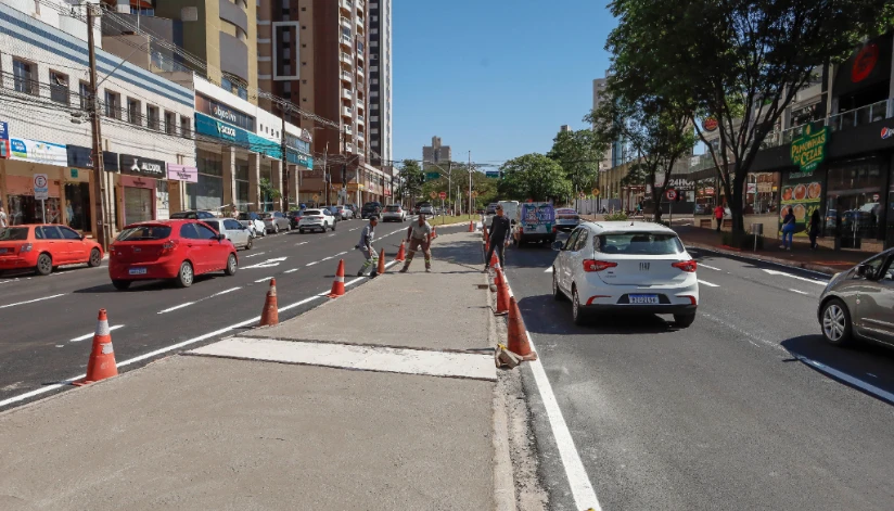 Obras na Avenida São Paulo são concluídas e tráfego de veículos é liberado Obras na Avenida São Paulo são concluídas e tráfego de veículos é liberado