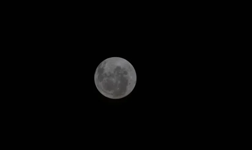Nasa divulga foto inédita da Lua