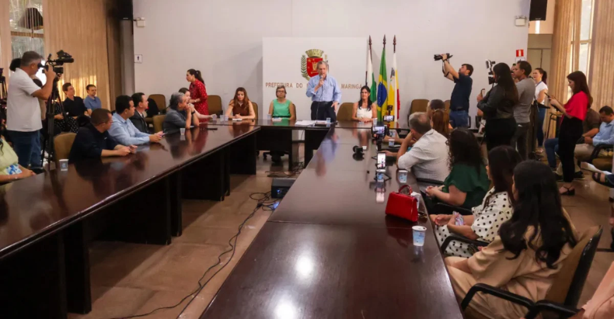 Maringá terá quase R$ 2 bilhões em obras nos próximos anos, anuncia prefeitura