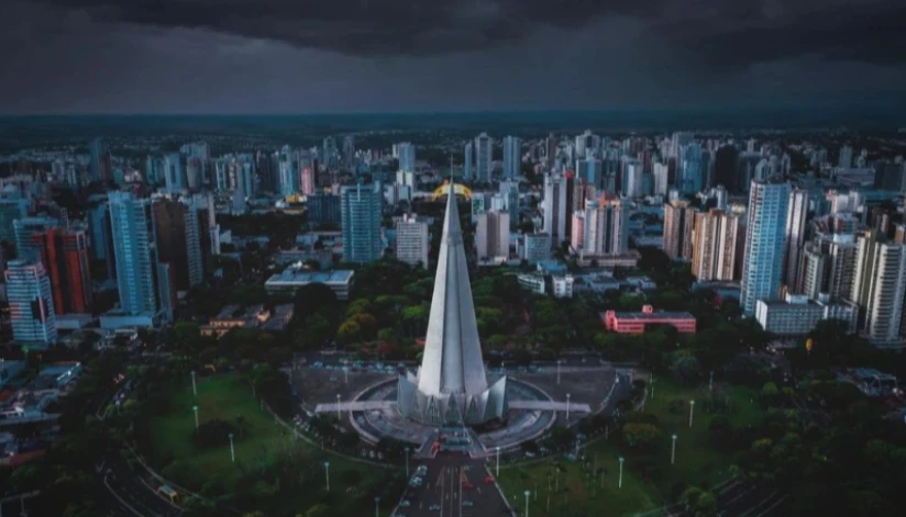 Final de semana em Maringá será nublado e com breves pancadas de chuva