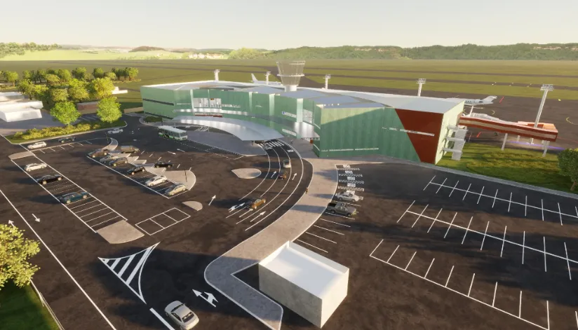 Aeroporto de Maringá terá capacidade para 2 milhões de passageiros; veja fotos do projeto