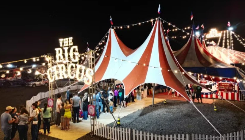 Pela primeira vez em Maringá, The Big Circus traz espetáculos para a Avenida Gastão Vidigal