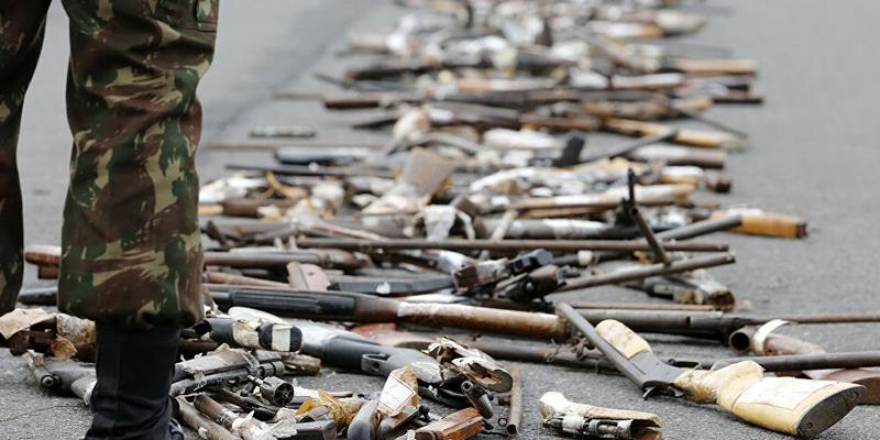 Governo destrói 4 mil armas arrecadadas por campanha