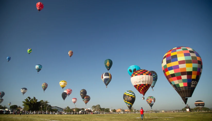Primeira edição do Festival da Primavera terá balonismo, gastronomia e música Primeira edição do Festival da Primavera terá balonismo, gastronomia e música