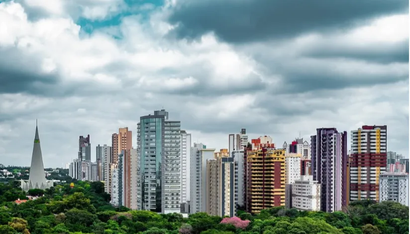 Previsão do tempo indica chuva para Maringá neste final de semana; saiba mais