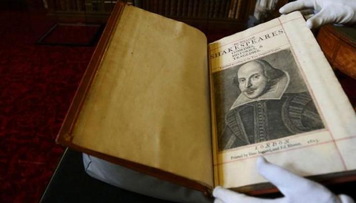 Biblioteca celebra 450 anos do dramaturgo e poeta Shakespeare.