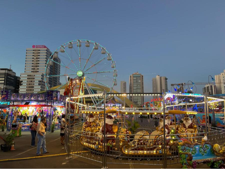 Decorações da Maringá Encantada iluminam o Centro e o Parque do Japão; veja fotos 