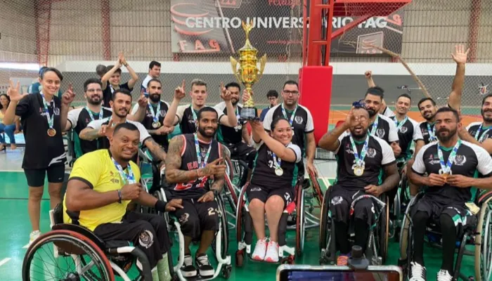 Time maringaense se consagra campeão brasileiro no Handebol em cadeira de rodas