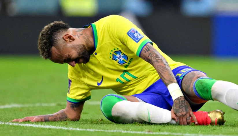 Neymar está fora dos próximos dois jogos do Brasil na Copa 2022