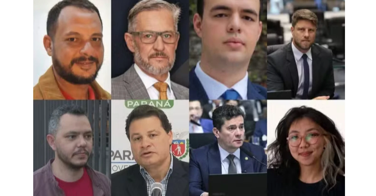Veja lista dos candidatos a governador do Paraná nas Eleições de 2026