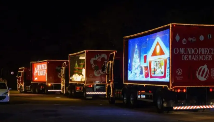 Caravana Iluminada da Coca-Cola já tem data definida para passar em Maringá e região