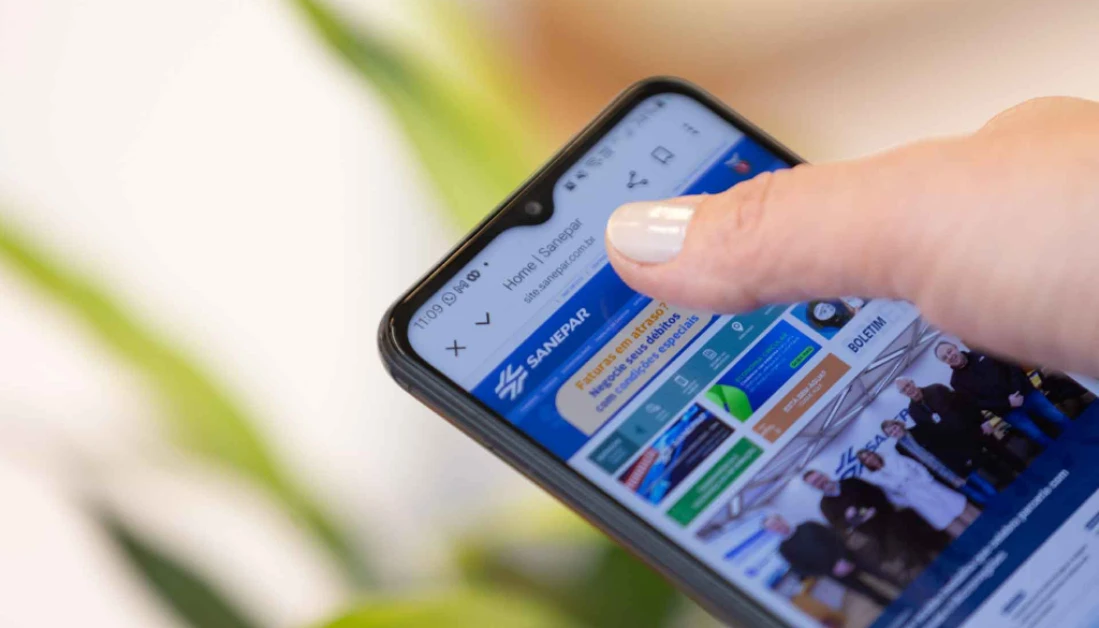 Sanepar alerta sobre golpes com o uso de sites falsos para pagamento da fatura Sanepar alerta sobre golpes com o uso de sites falsos para pagamento da fatura