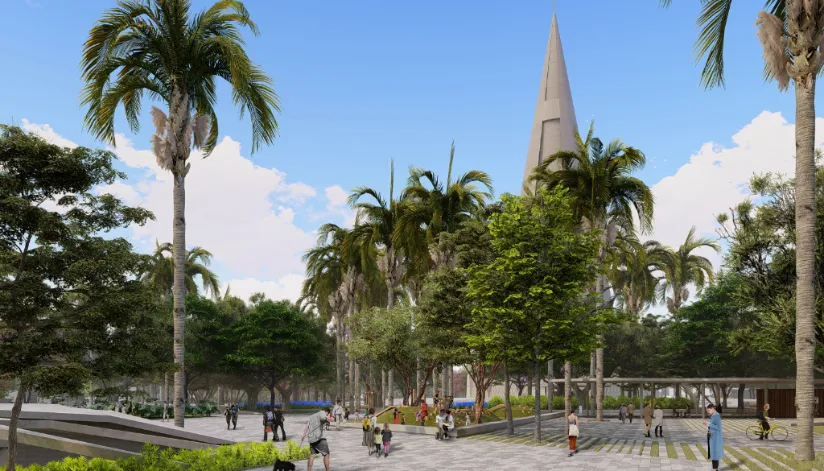 Em processo de revitalização, confira as mudanças previstas no Eixo Monumental de Maringá