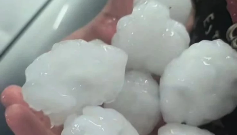 Temporal tem granizo de 100g e ventos de mais de 90 km/h no Paraná