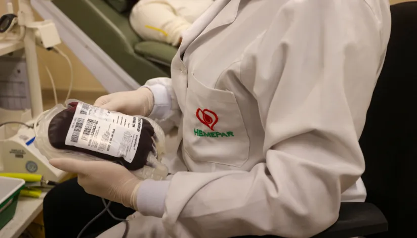 Hemepar faz apelo para doação de sangue no fim do ano