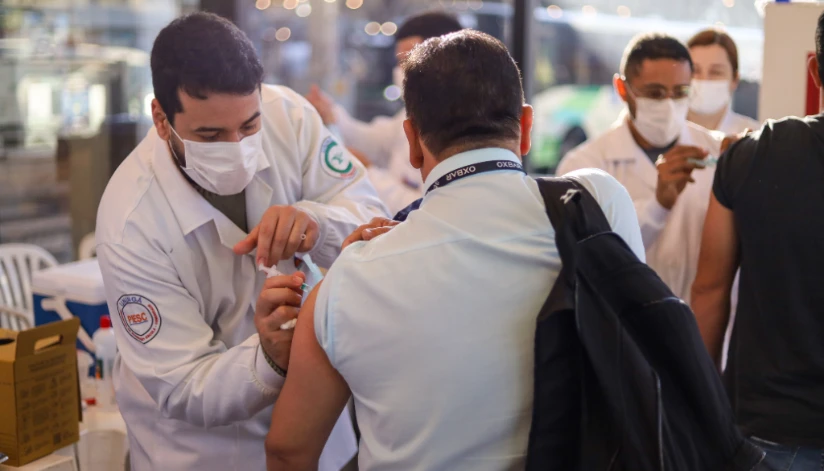 Nova ação de vacinação contra a gripe é realizada no Terminal Urbano a partir desta quarta (16) Nova ação de vacinação contra a gripe é realizada no Terminal Urbano a partir desta quarta (16)