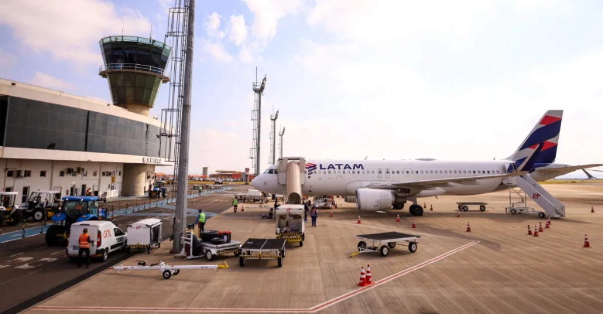 Aeroporto de Maringá alcança maior número de voos da história em agosto após ampliação de operações