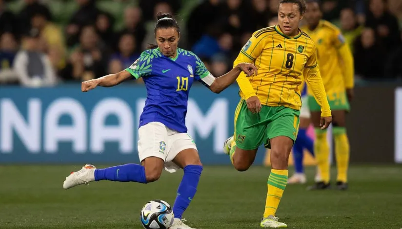 Brasil empata em 0 a 0 contra a Jamaica e é eliminado da Copa do Mundo feminina