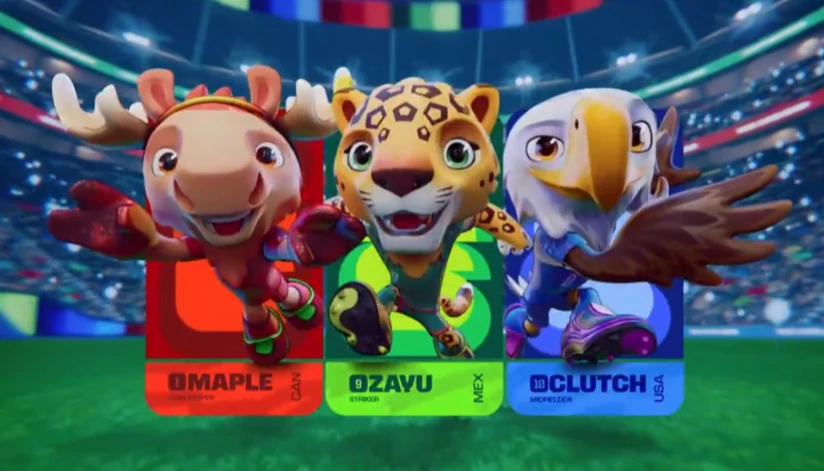 Fifa apresenta trio de mascotes oficiais para a Copa do Mundo de 2026